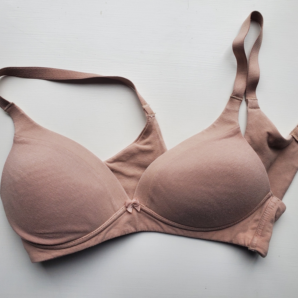 Warner's Tan Full-Coverage Bra with Molded Cups